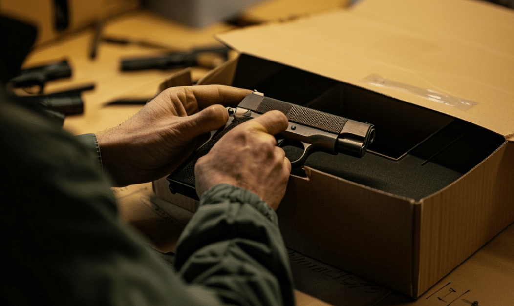 mailing guns