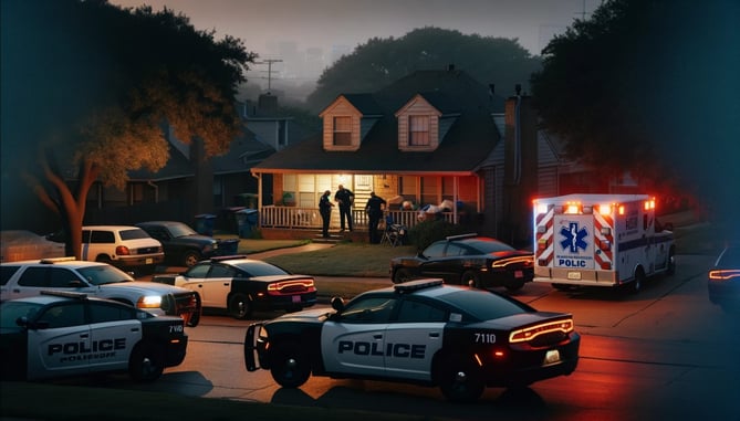 Homeowner Defends Property: Intruder Shot in Dallas
