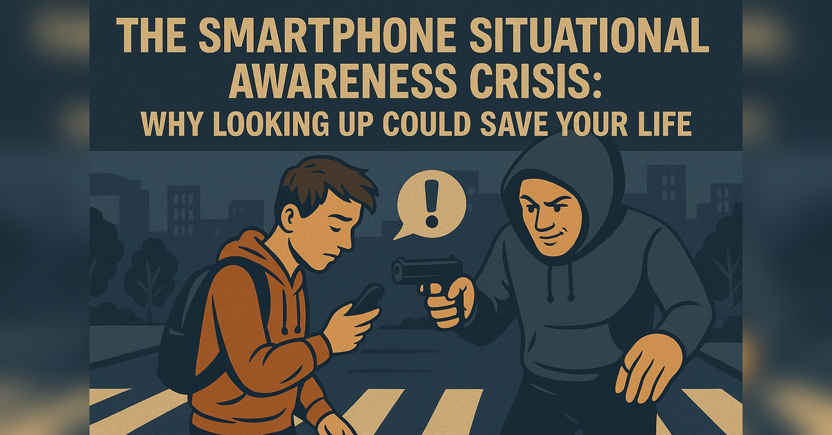 The Smartphone Situational Awareness Crisis: Why Looking Up Could Save Your Life
