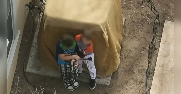 Dramatic Drone Footage Captures Armed 7 And 9-Year-Old Boys During Standoff in Albuquerque