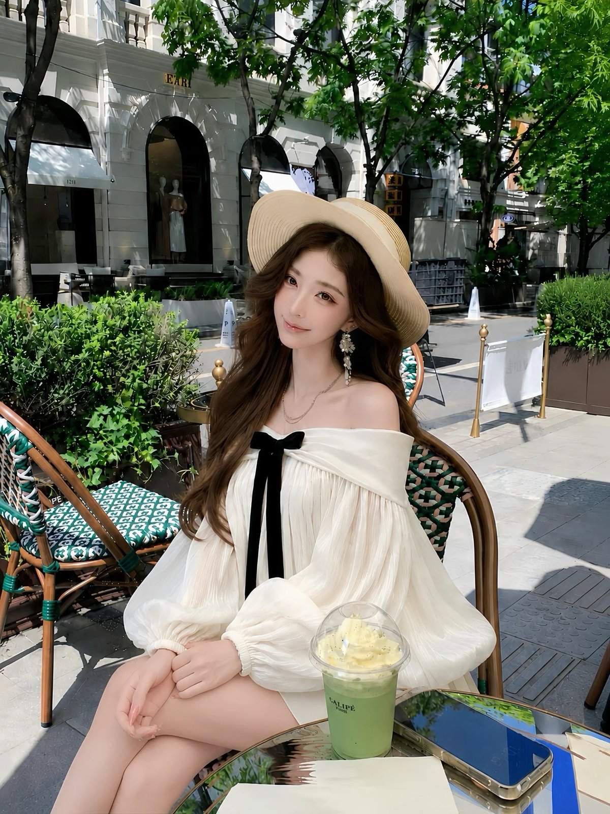 Sugar Crush Aurora Puff Sleeve Off-the-Shoulder Top