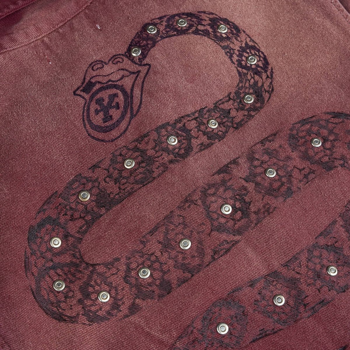 DIRTYCOINS DCxRS Western Rivet Snake 牛仔外套
