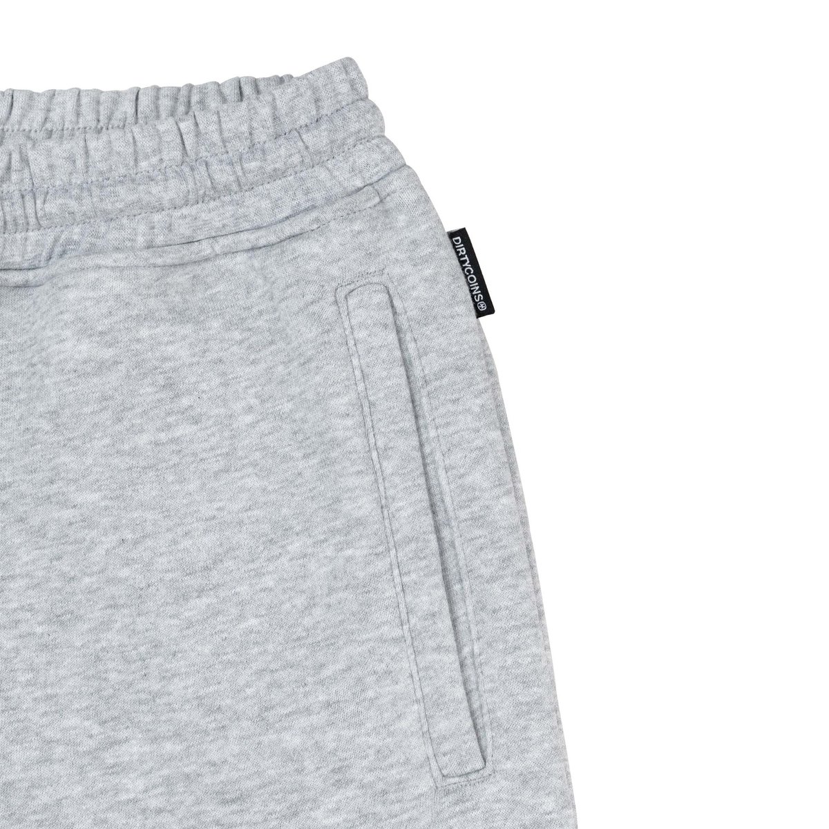DIRTYCOINS Logo Patched Baggy Sweatshorts