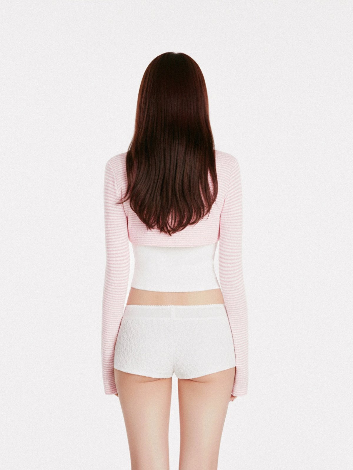 DKMV Felicite Two-Piece Set Black & Striped