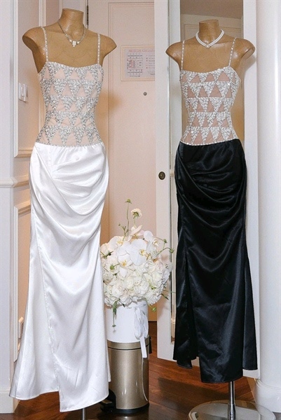 THAOBIBI Sequin Embellished Maxi Dress