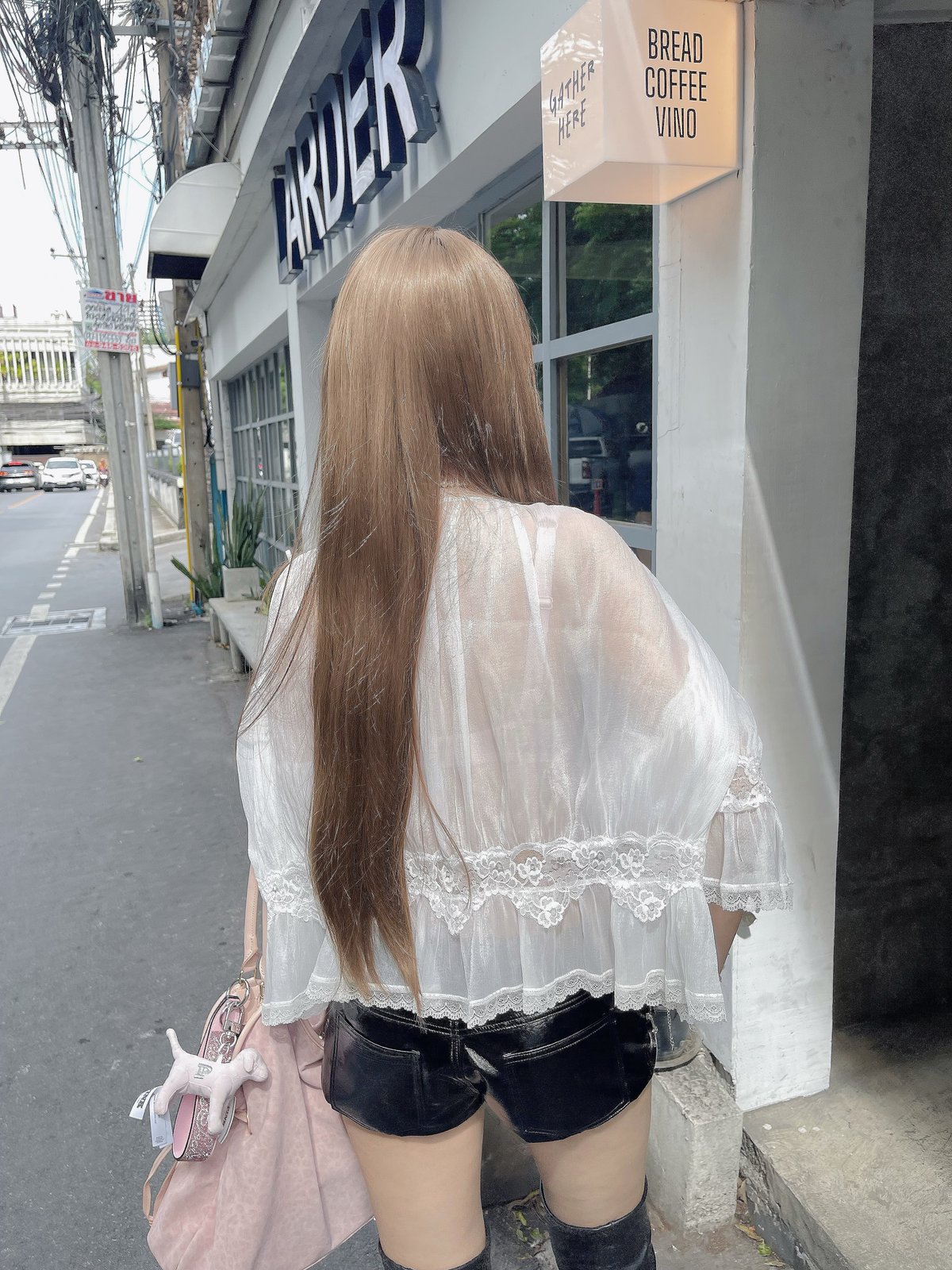 Bandarsaya Skylar Top in White