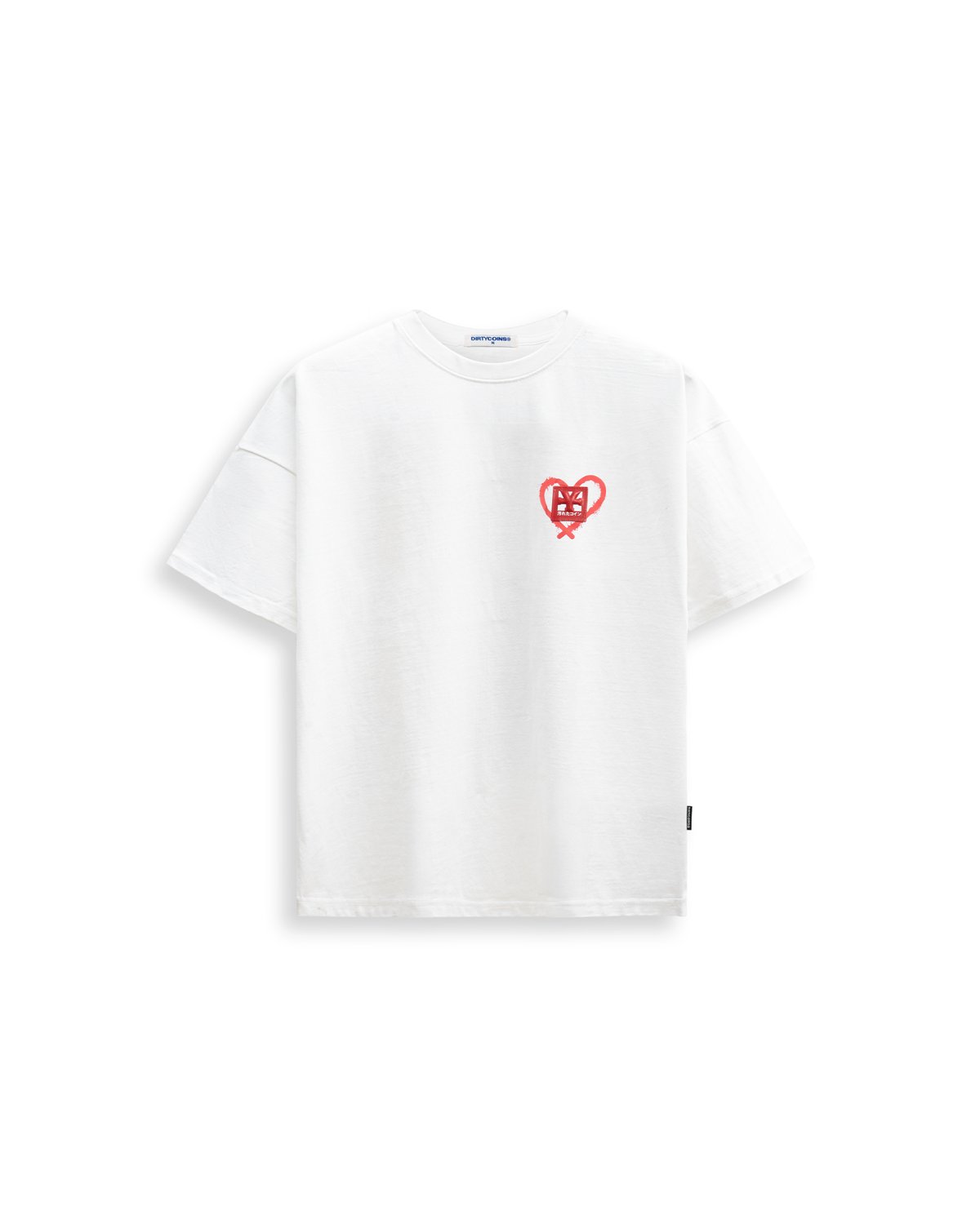 DIRTYCOINS Patch In Heart 愛心刺繡印花 T-Shirt
