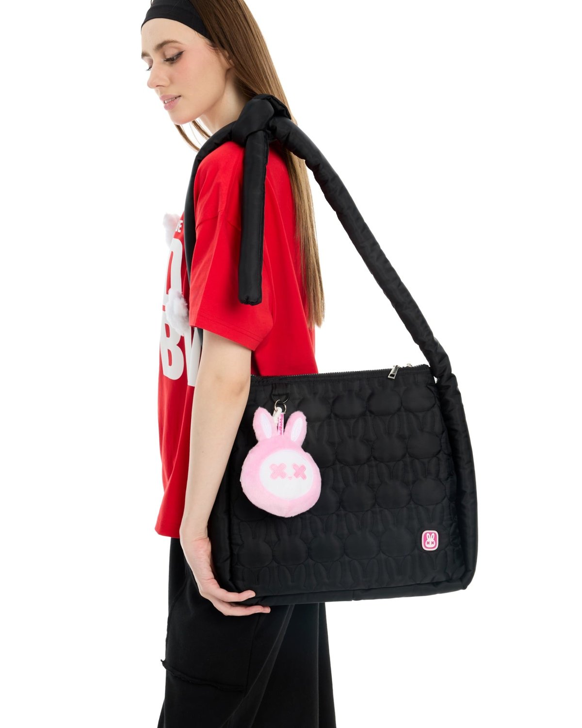BAD RABBIT Summery Rabbit 絎縫填充手提包