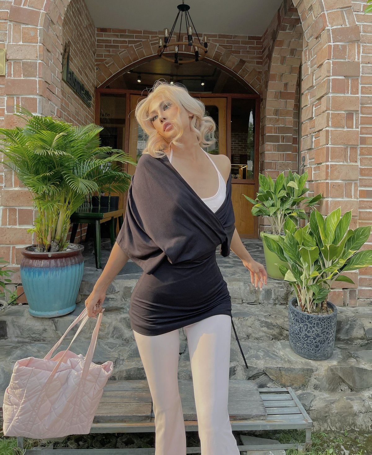 Yoko Batwing Top