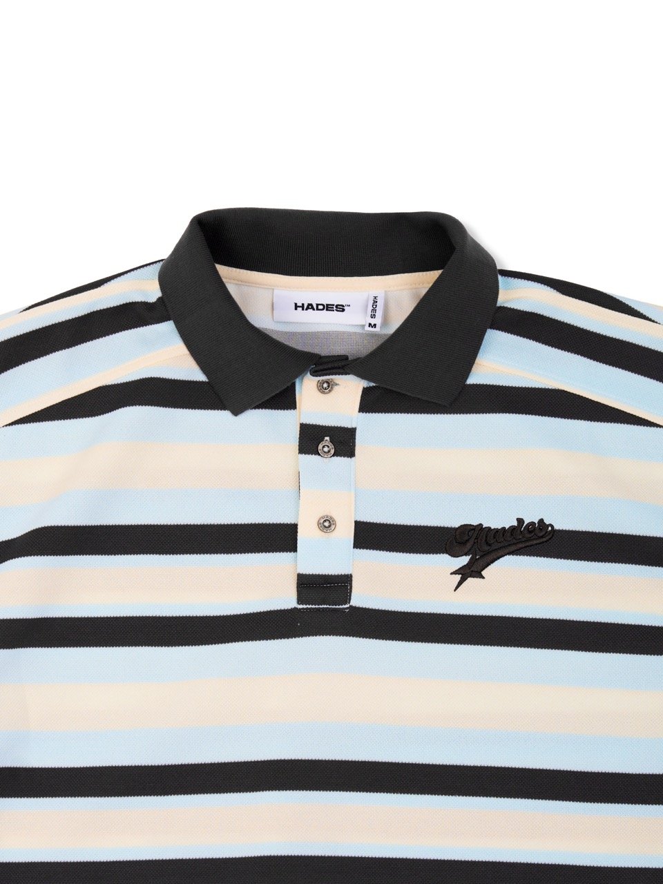 HADES Drift Striped Polo Shirt