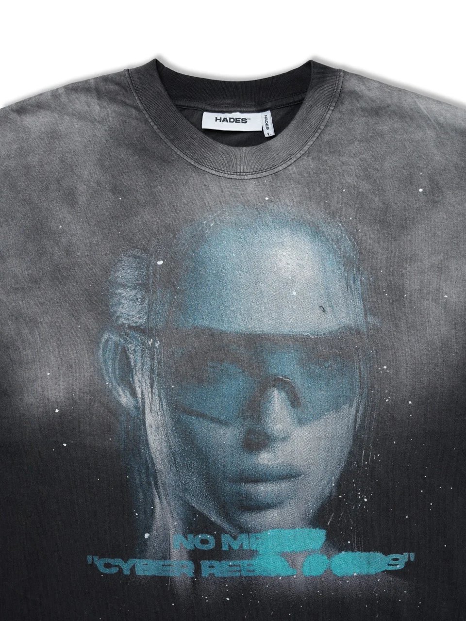 HADES Matrix Wash 潮流水洗印花 T-Shirt