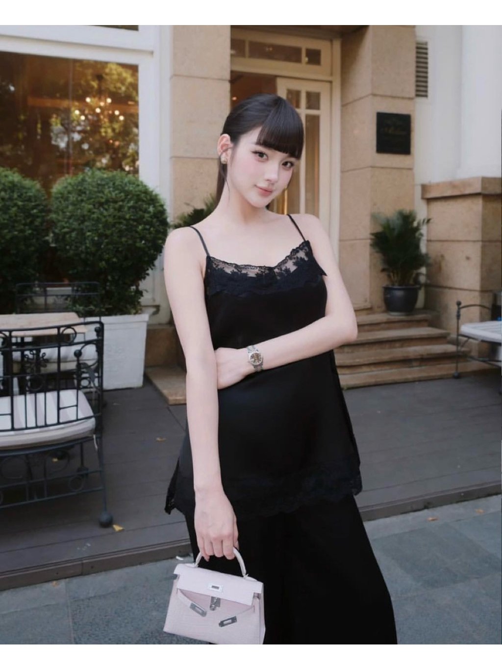Chouchou Black Alina Set 黑色系列兩件套裝