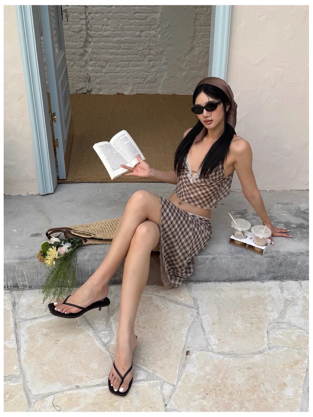 VSOCOOL Edit Carmel Two-Piece Set