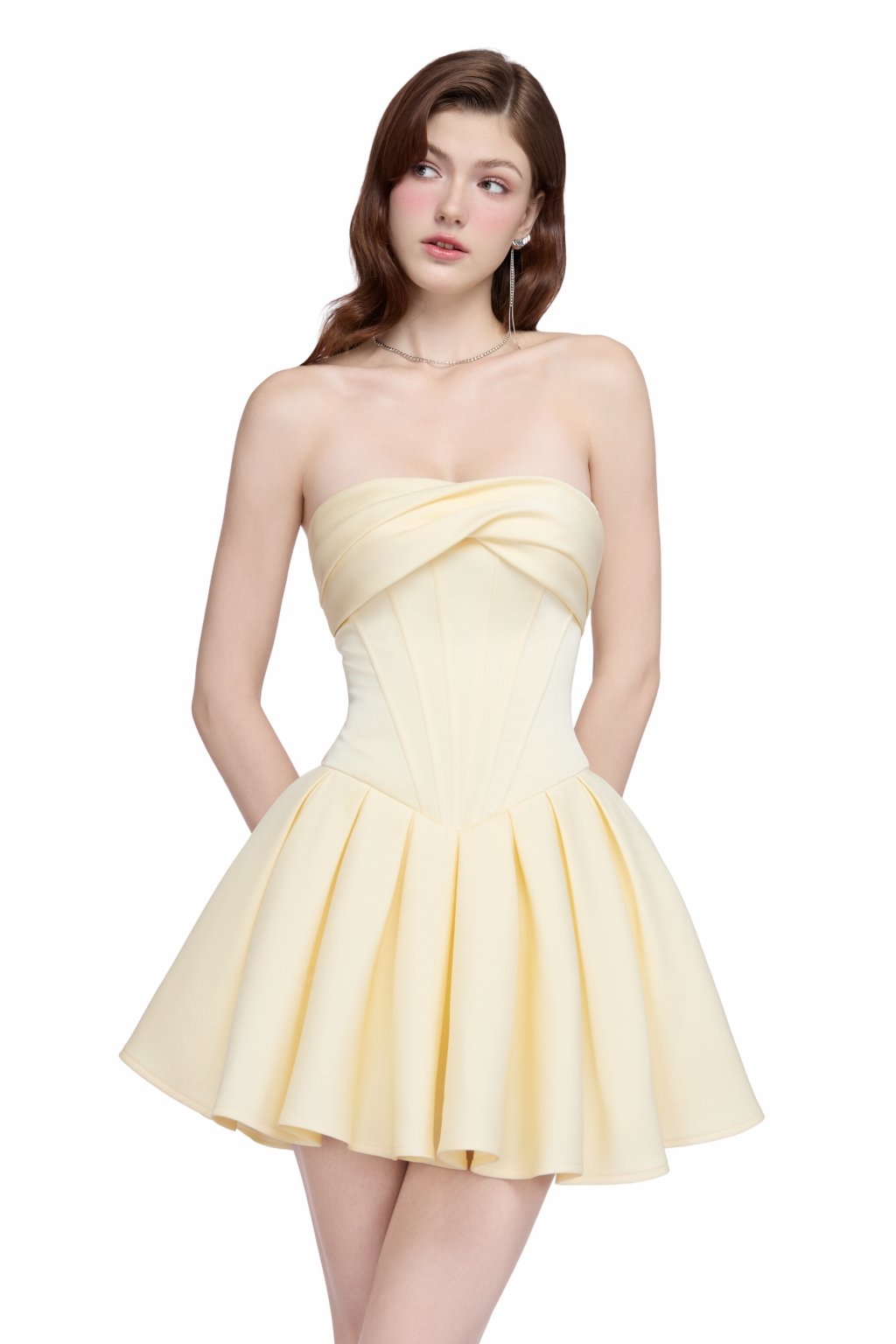 JUBIN ELFIE Dress Ivory