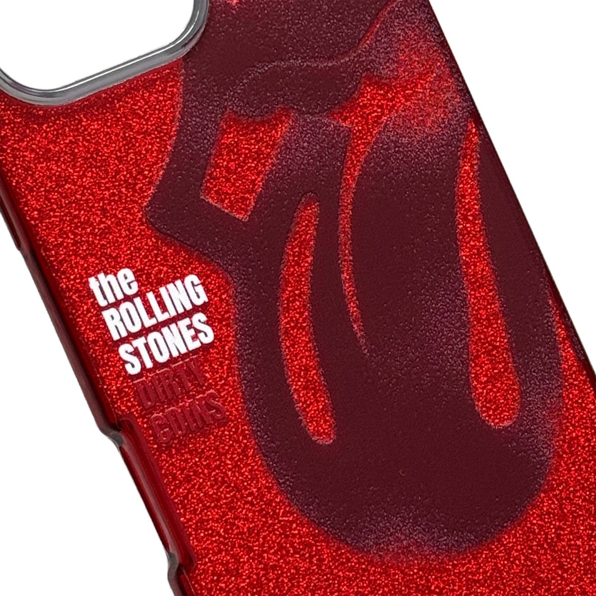 DIRTYCOINS DCxRS Noise Tongue iPhone Case - Red