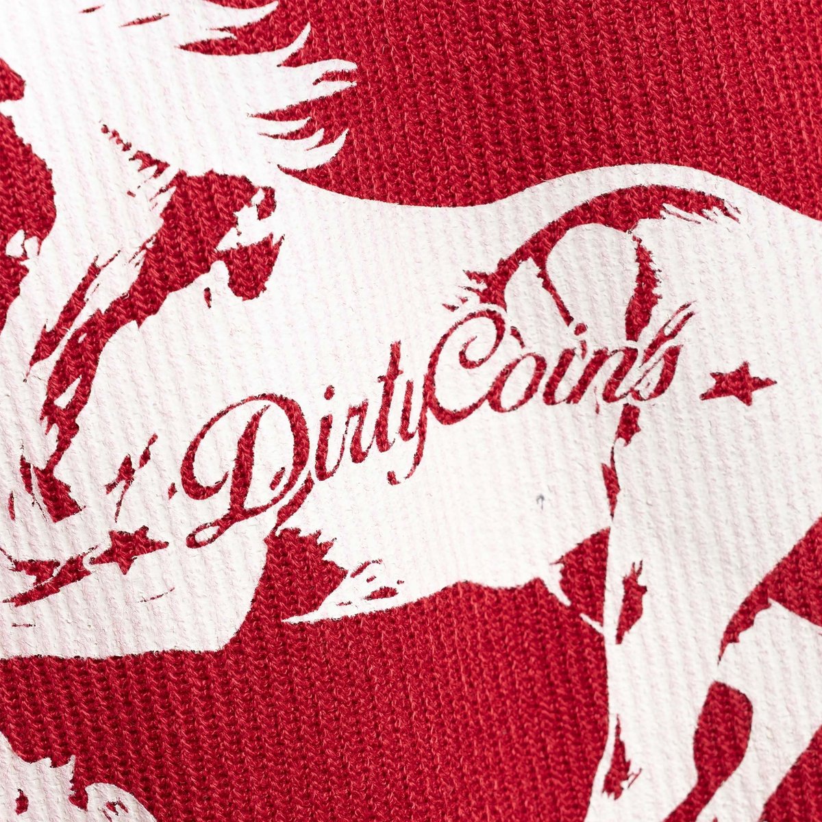 DIRTYCOINS Horse Power 針織毛衣 - 紅色
