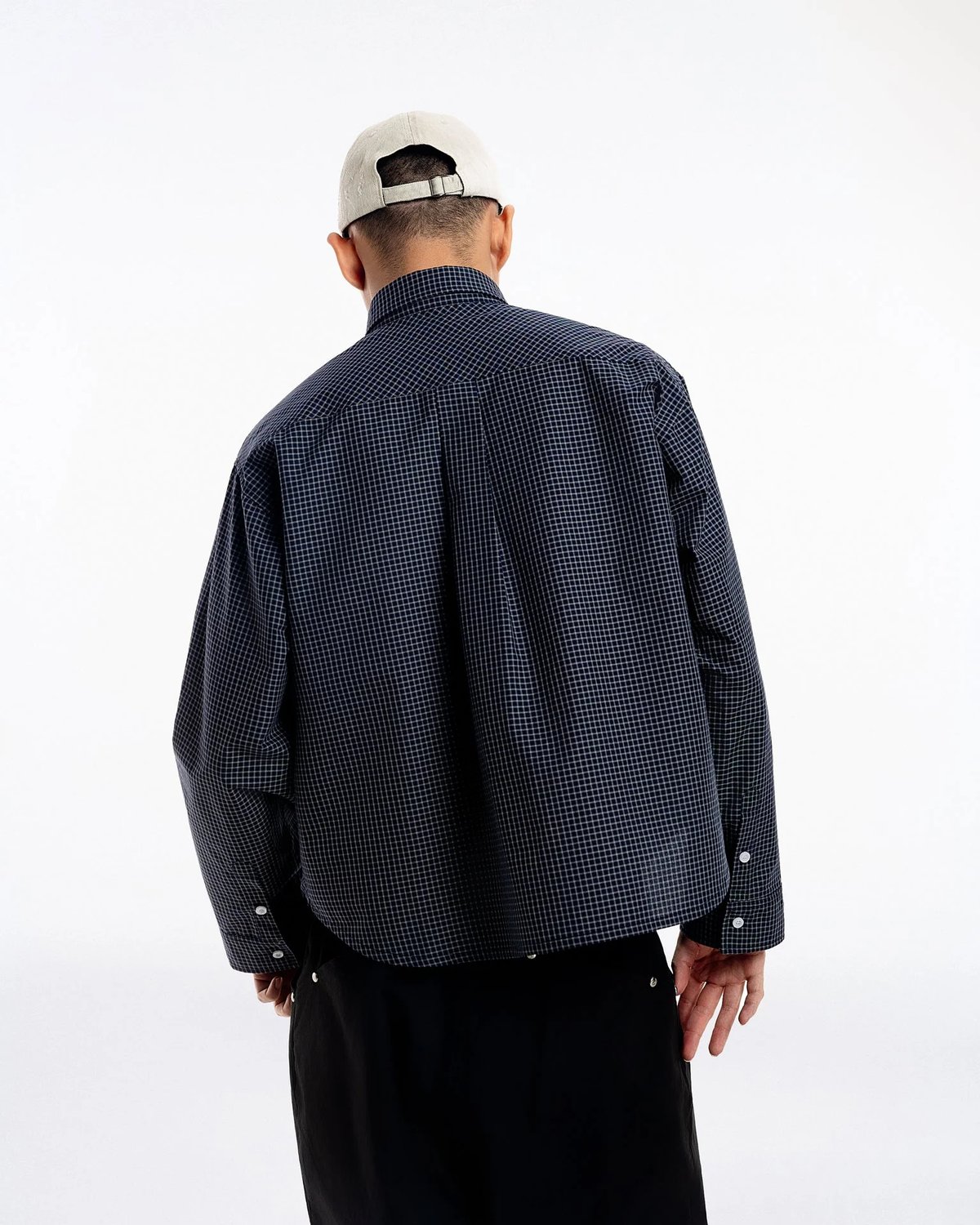 PUSH PUSH Gingham Oversized Boxy Shirt