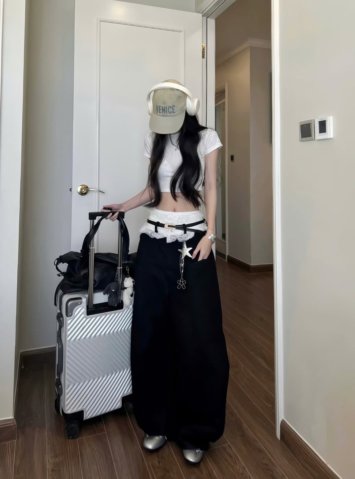 KILL SYSTEM SUNNII 針織羅紋修身短版上衣