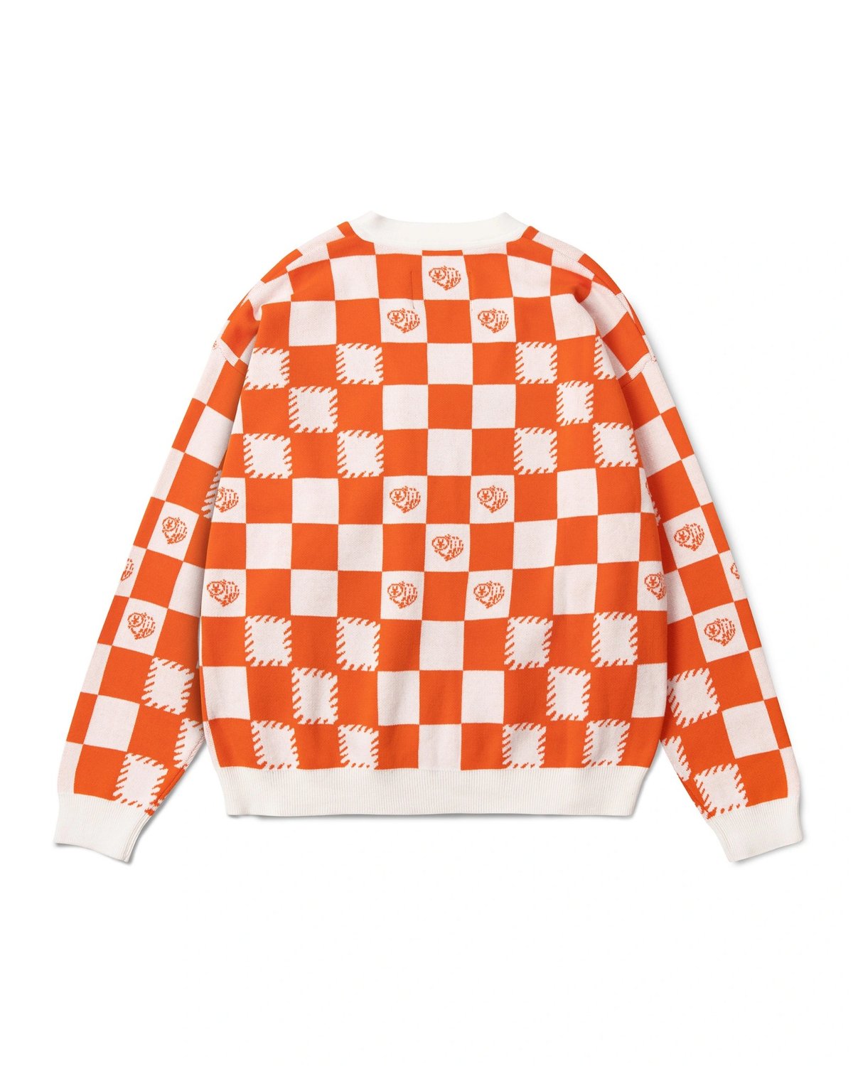 DirtyCoins Checkerboard Knit Cardigan