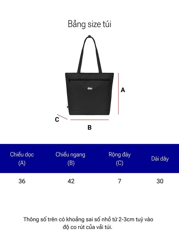 DKMV Drawstring Tote Bag with Fish Graphic