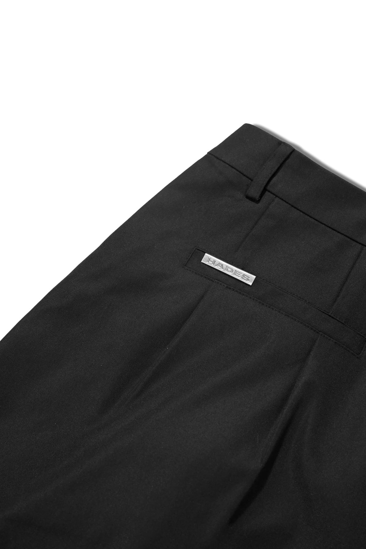 HADES Pleated Casual Shorts - Black