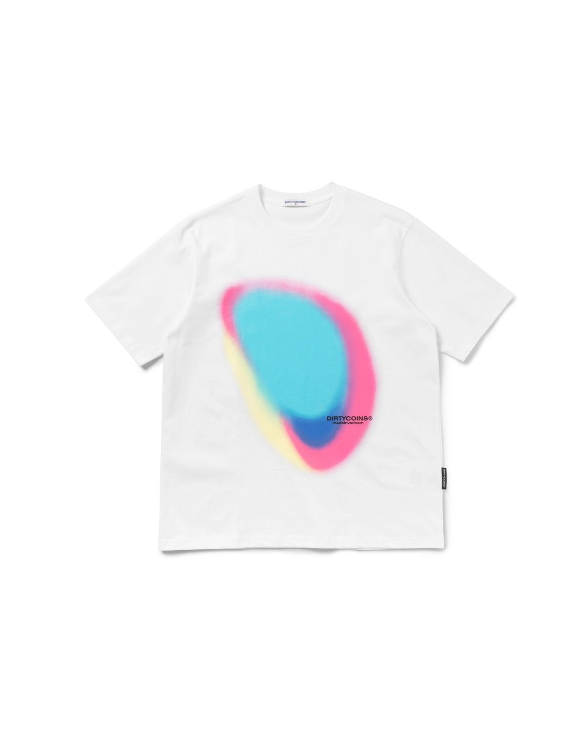 DIRTYCOINS Gradient 漸層印花圓領短袖 T-shirt