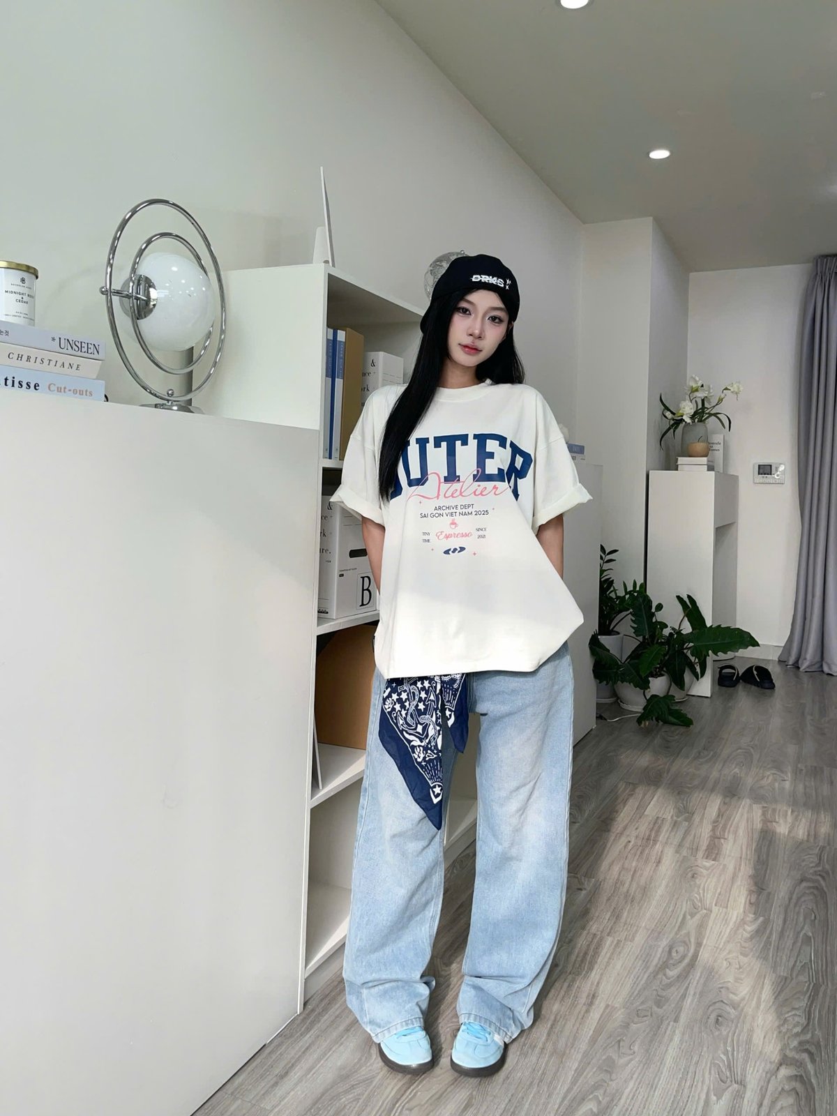 OUTERITY Jean Wash Ver.2 High Waist Unisex Denim Jeans