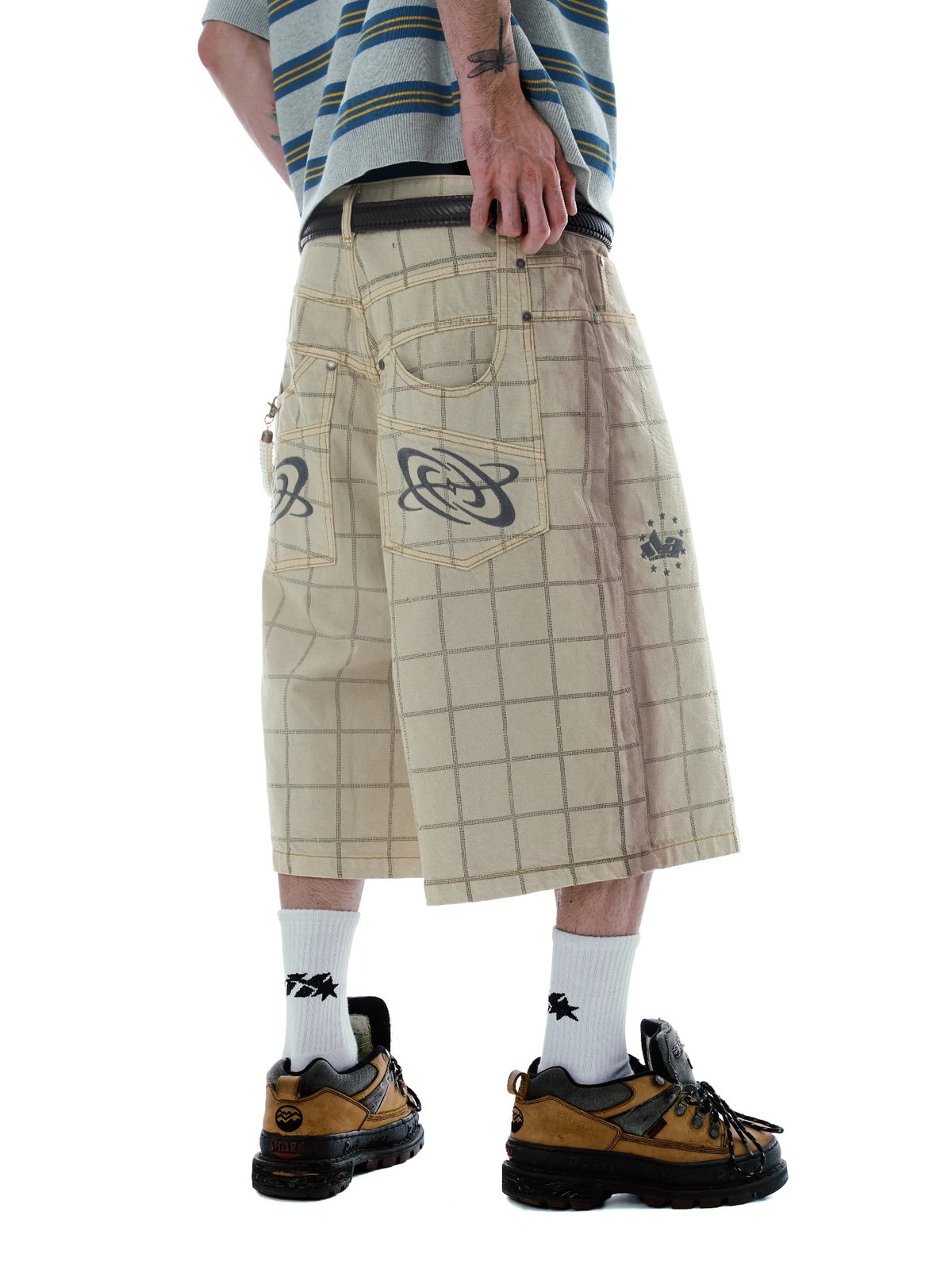 HADES Webby Canvas Shorts - Tan