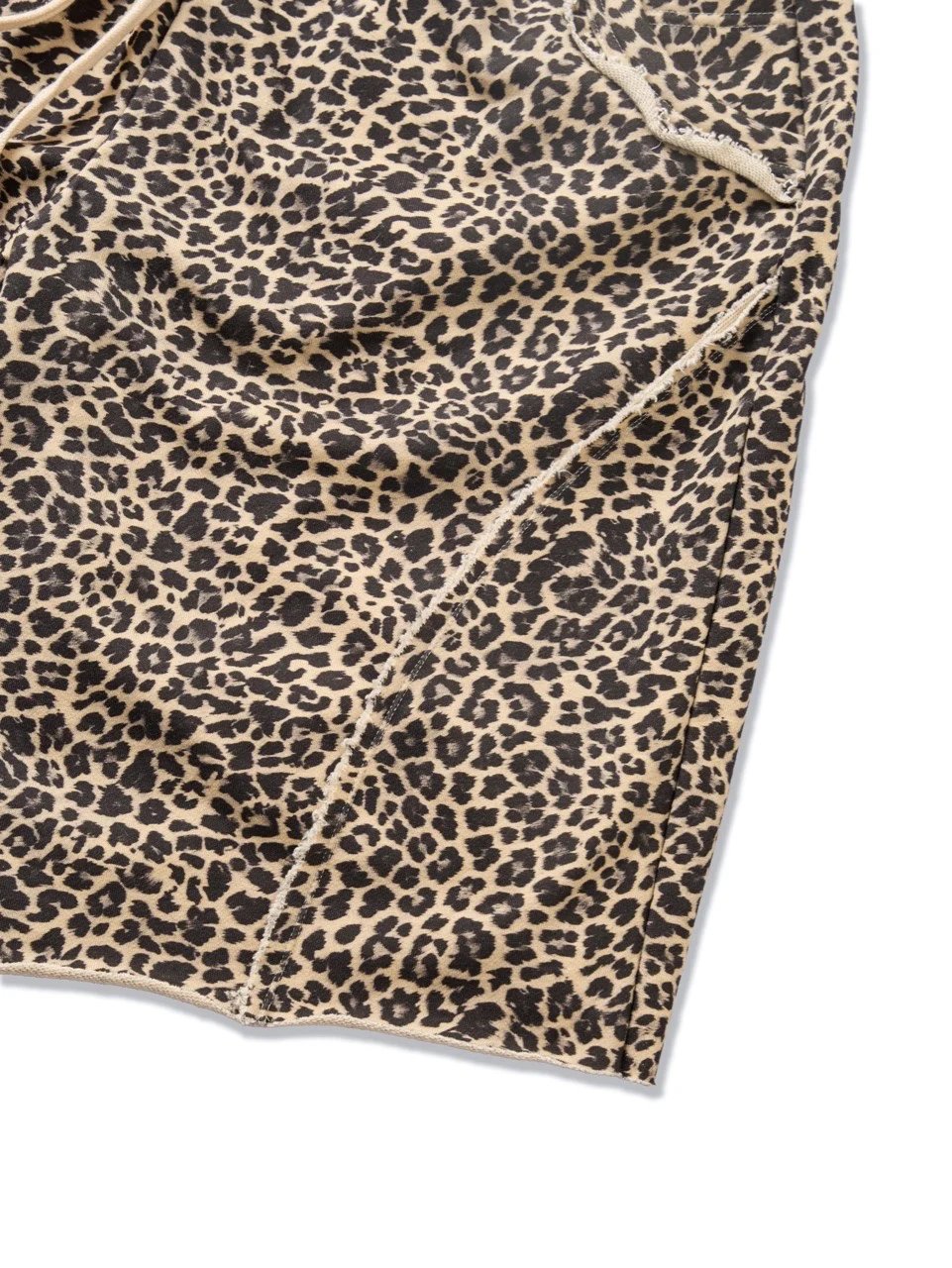 HADES Rugged Leopard Print Wide-Leg Shorts