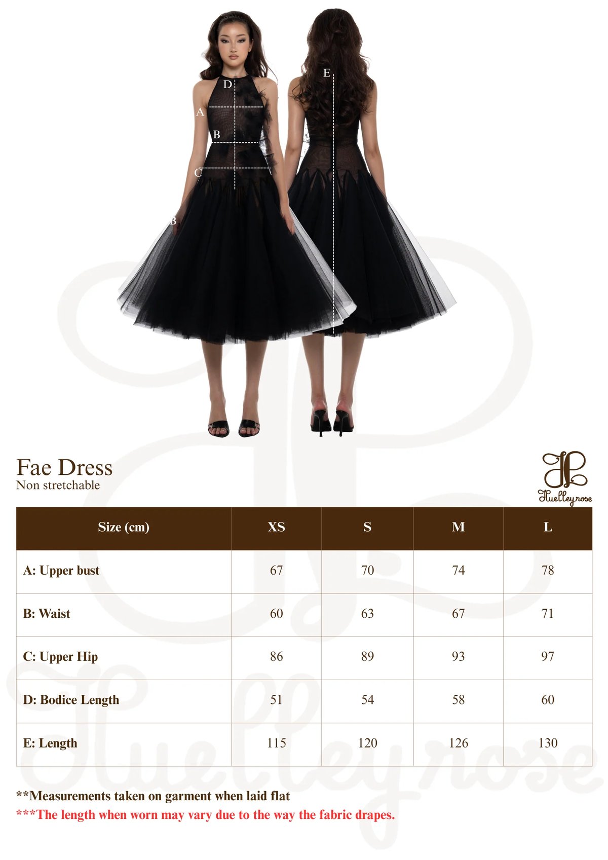 HUELLEYROSE Fae Dress