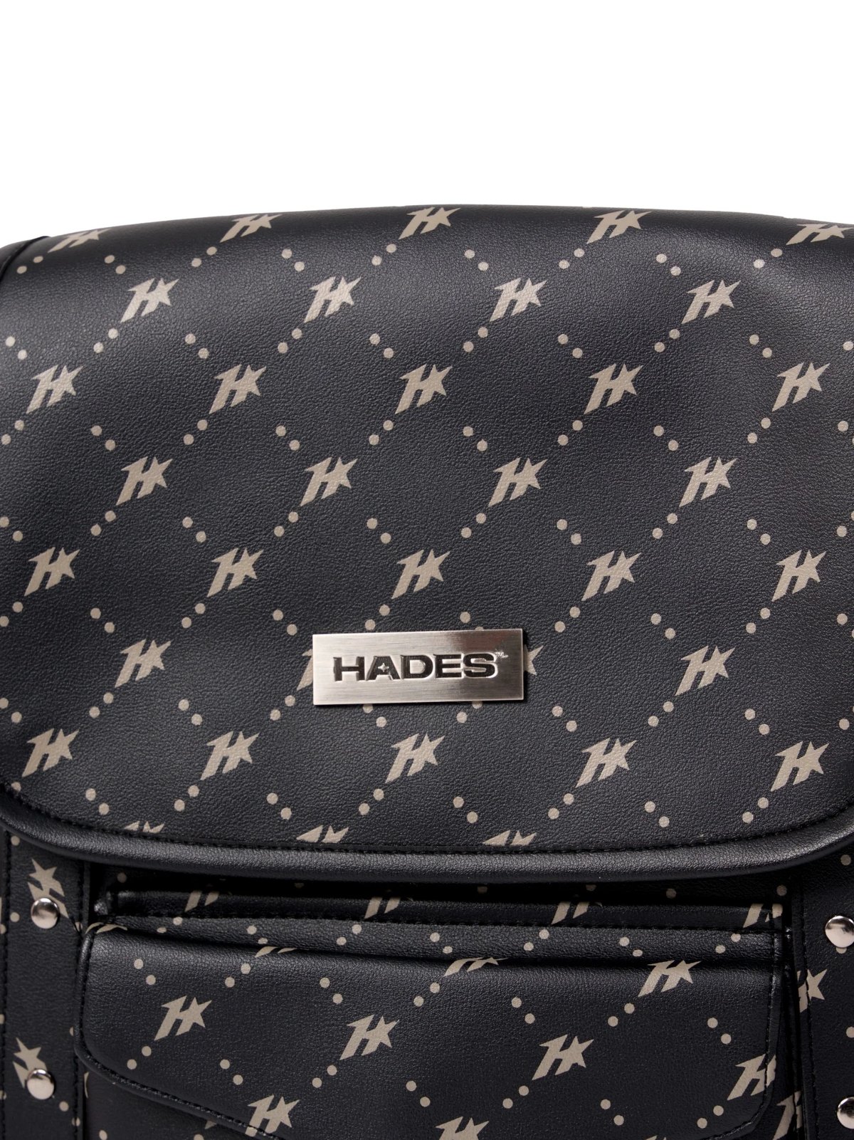 HADES VOYAGER Monogram Print Backpack