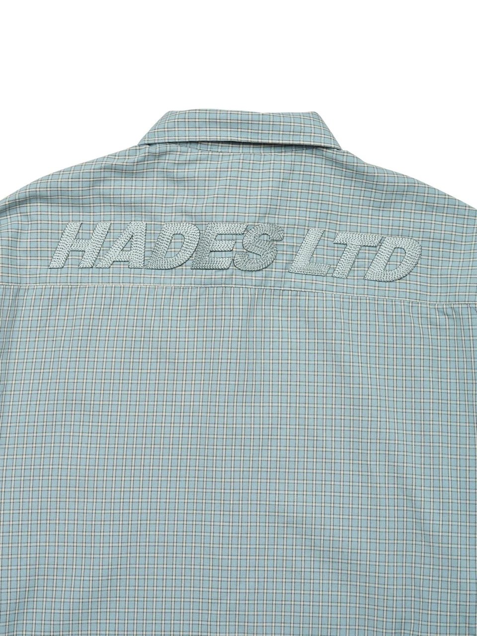 HADES Threadline Striped Long Sleeve Shirt - Blue