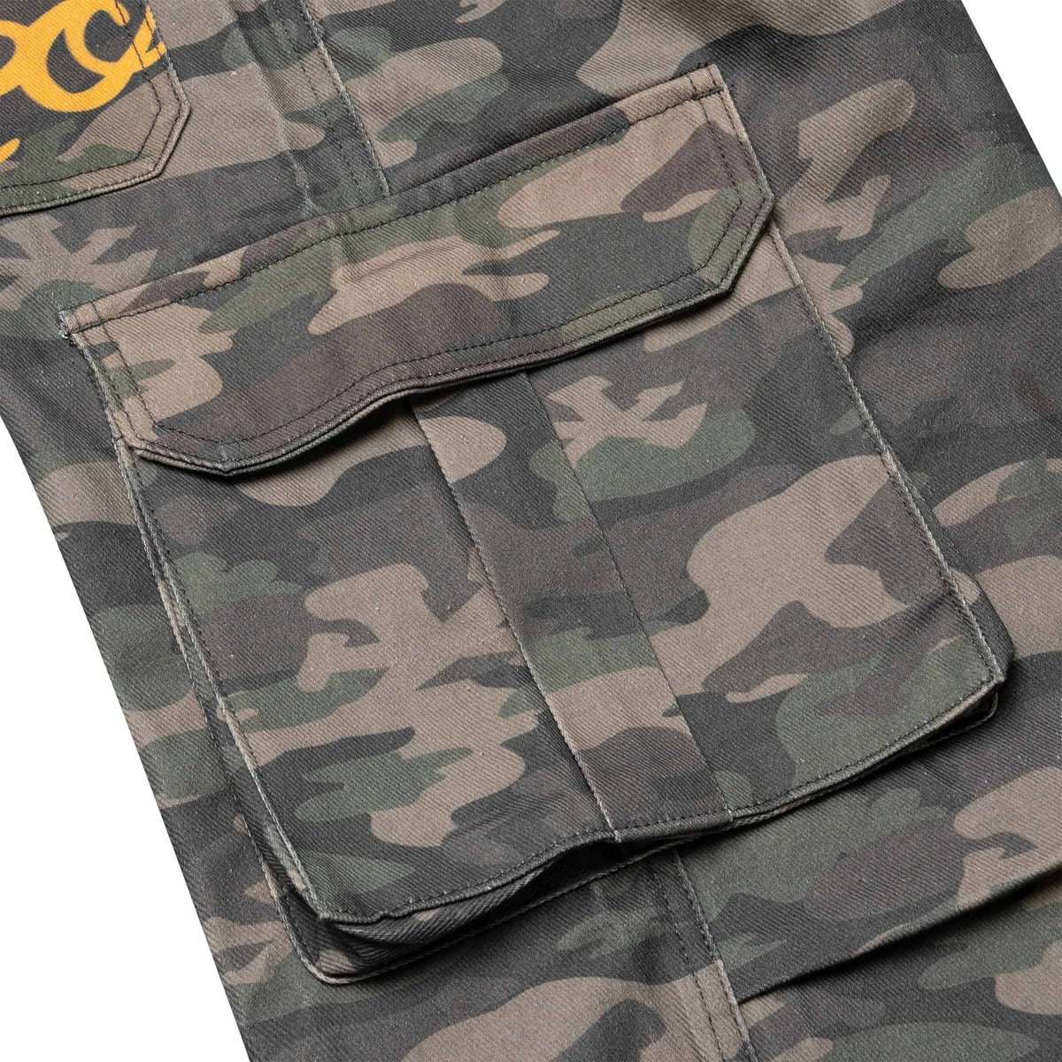 DIRTYCOINS Cargo Pants Drawstring Camo Green