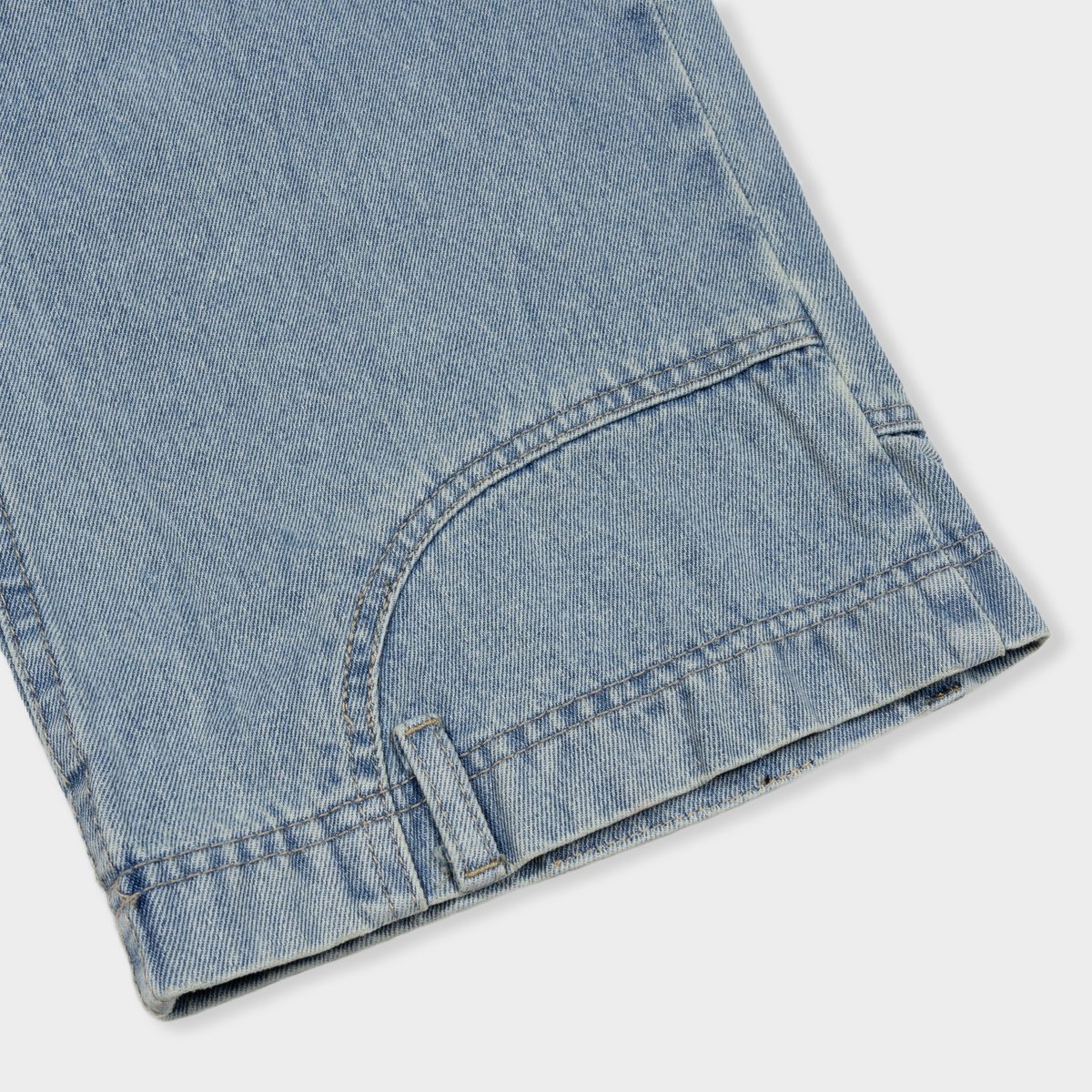 OUTERITY 高腰洗水牛仔褲 Unisex