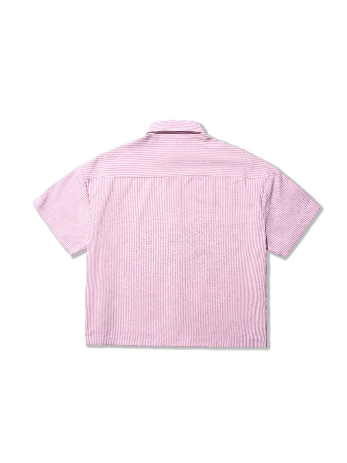 HADES Dear Striped Short Sleeve Shirt 粉紅色 條紋 短袖襯衫