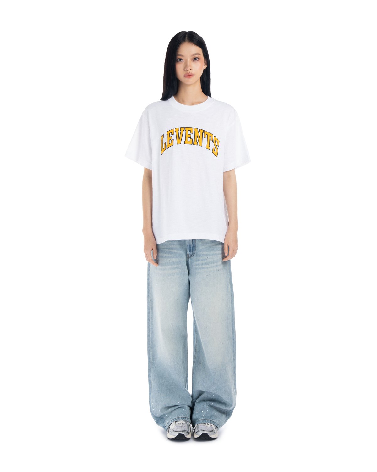 Levents® Seasonal Slub 半落肩寬鬆 T-Shirt