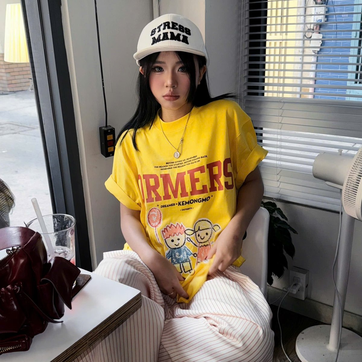 OUTERITY Childhood Boxy Fit Graphic Tee