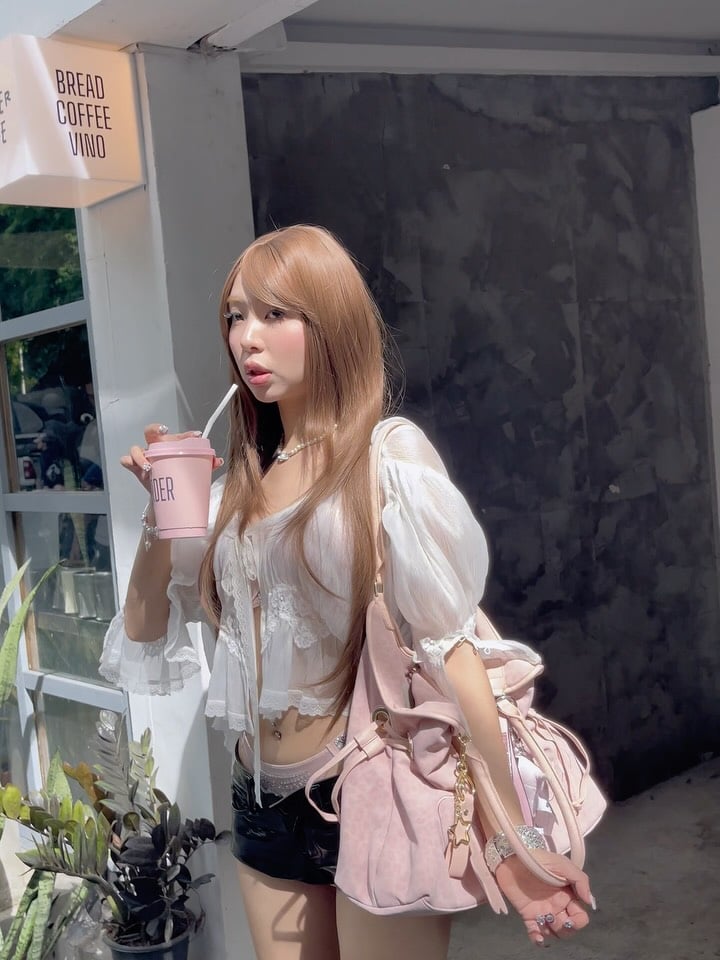 Bandarsaya Skylar Top in White