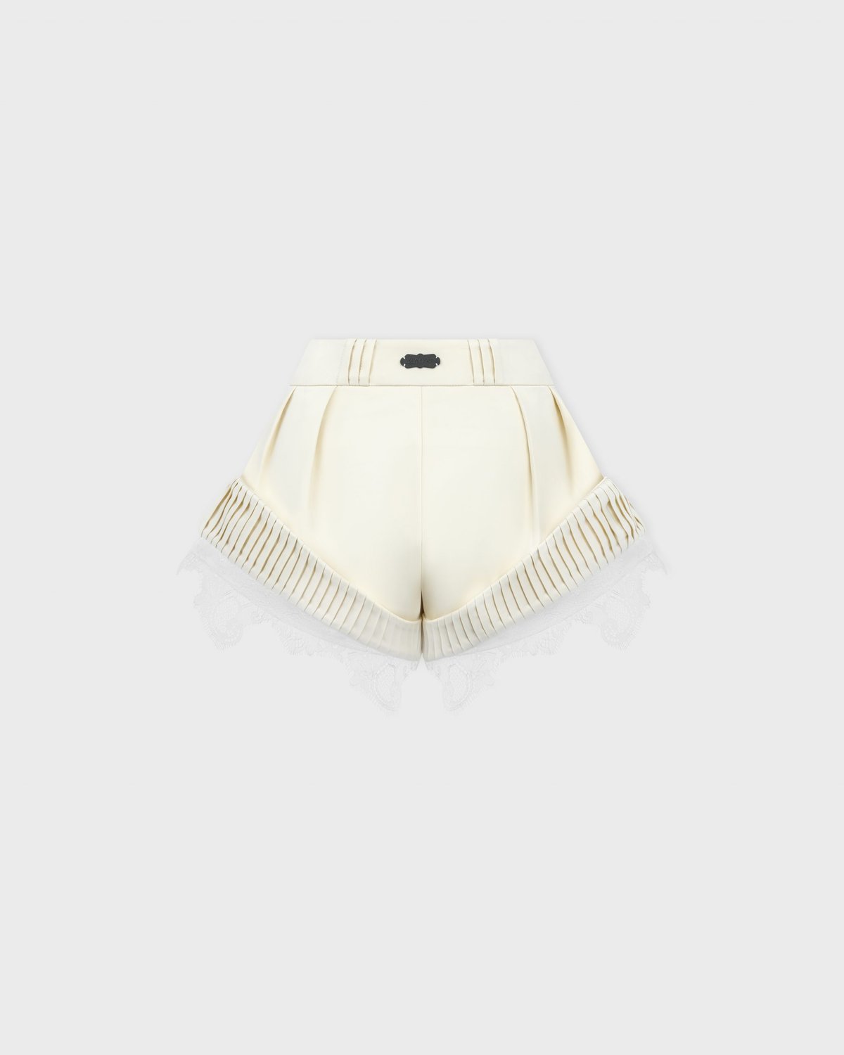 DEAR JOSÉ Summer Sundays Lace Trim Shorts - Cream