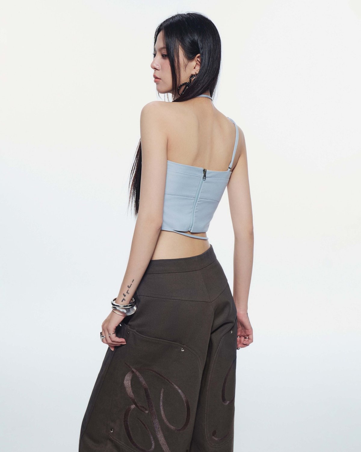 Bunnyhill LULLABY Halter Top (Blue)