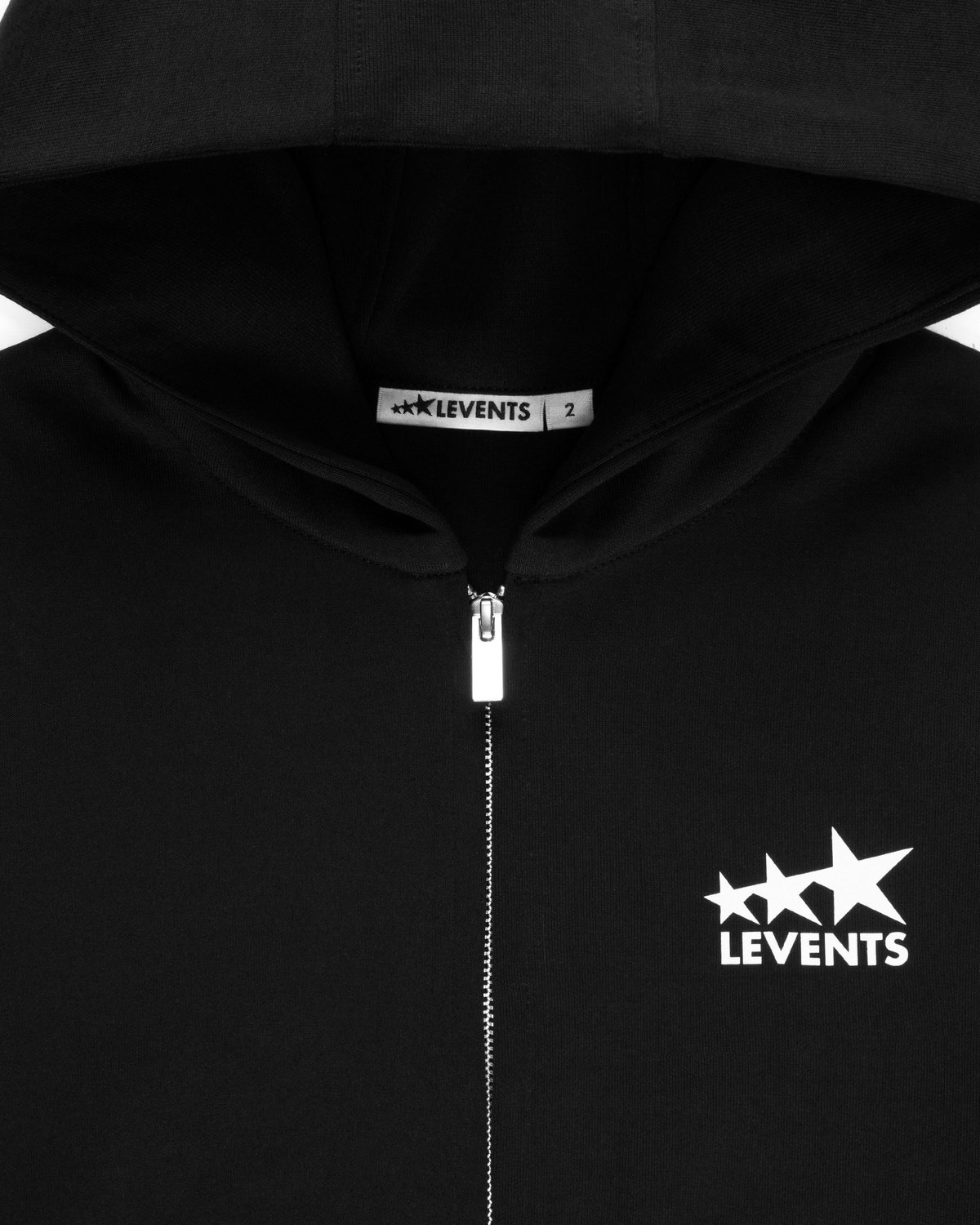 Levents® Signature Logo Semi-Oversized Zip Hoodie