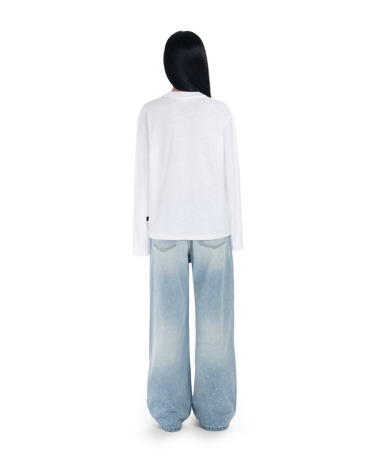 Levents® Basic Slub 長袖寬鬆長袖T恤