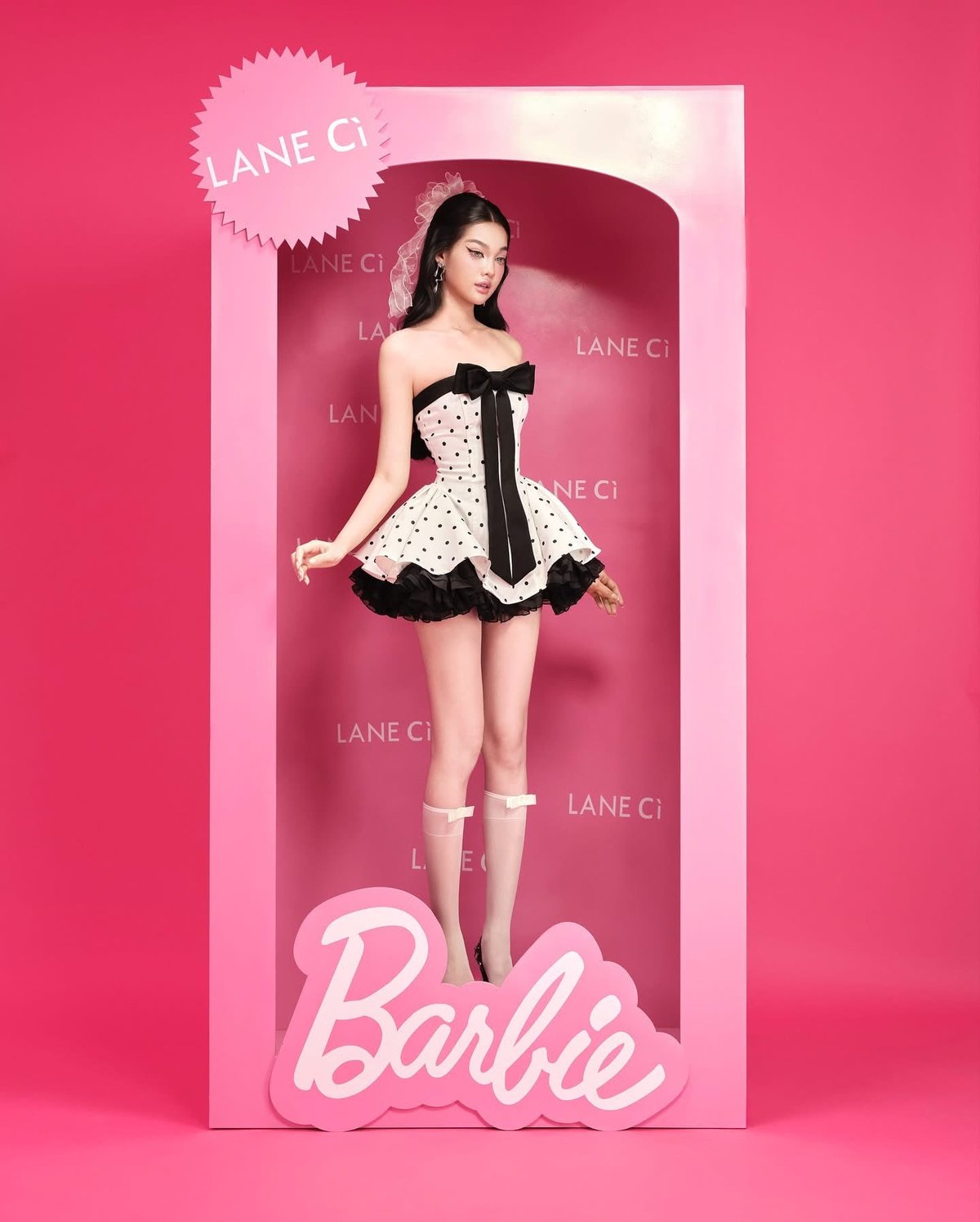 LANE CÌ Bunny 甜美娃娃風連身裙