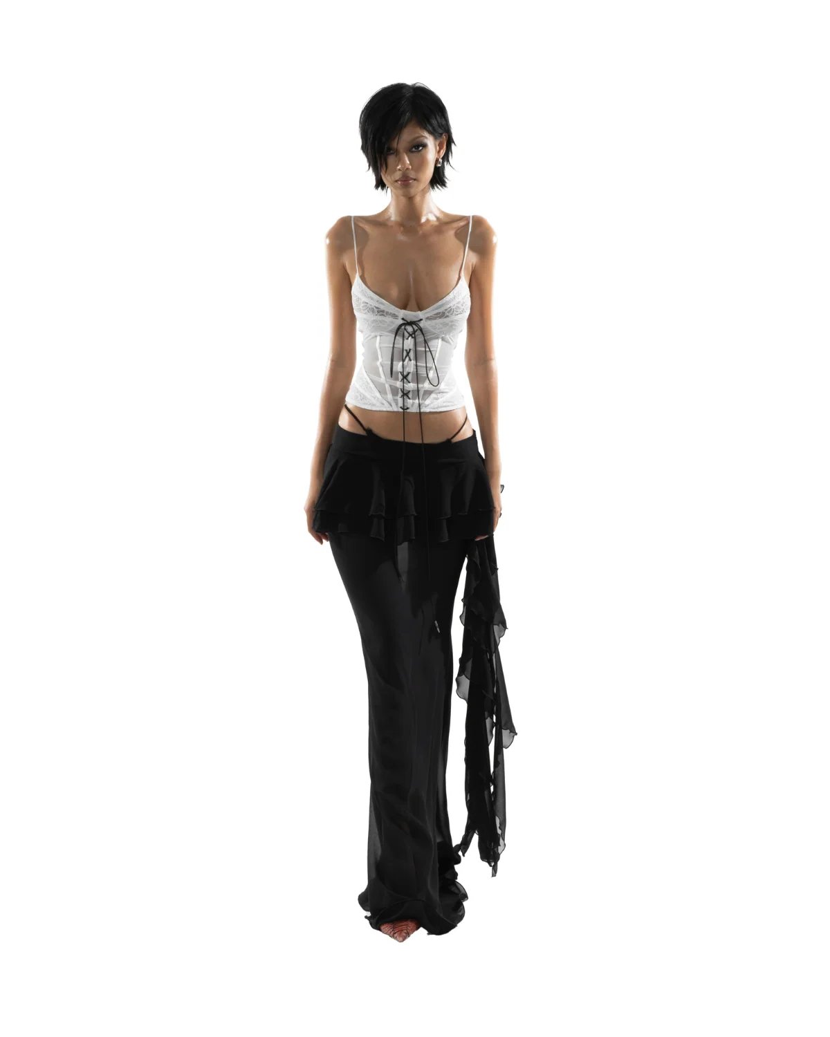 HUELLEYROSE Mai Skirt - Black