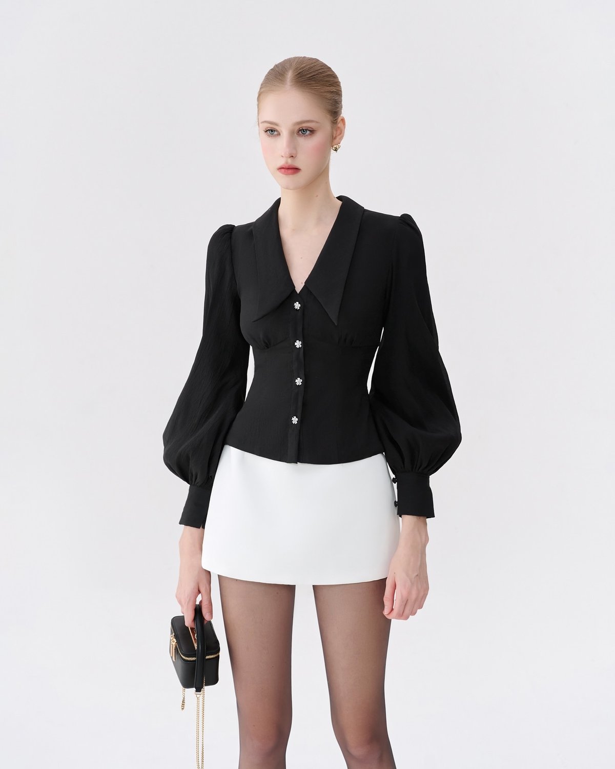 Vivi Puff-Sleeve Top
