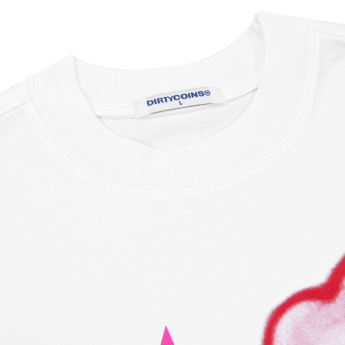 DirtyCoins Graffiti Pony Print T-Shirt