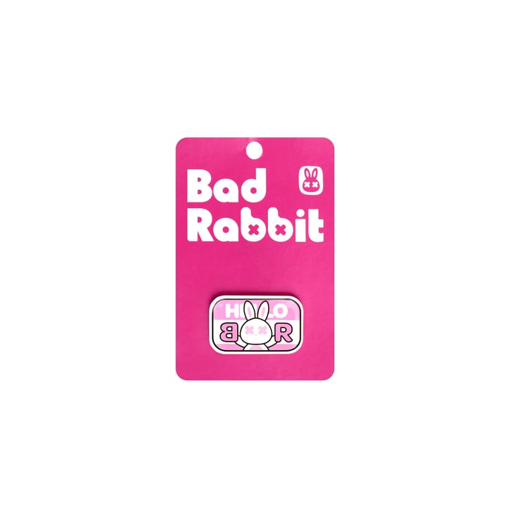 BAD RABBIT HELLO PIN Enamel Pin