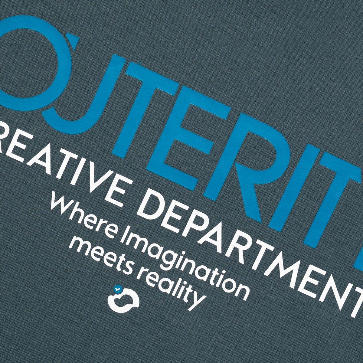 OUTERITY Double Tee 系列雙面設計 T-shirt - Dark Slate