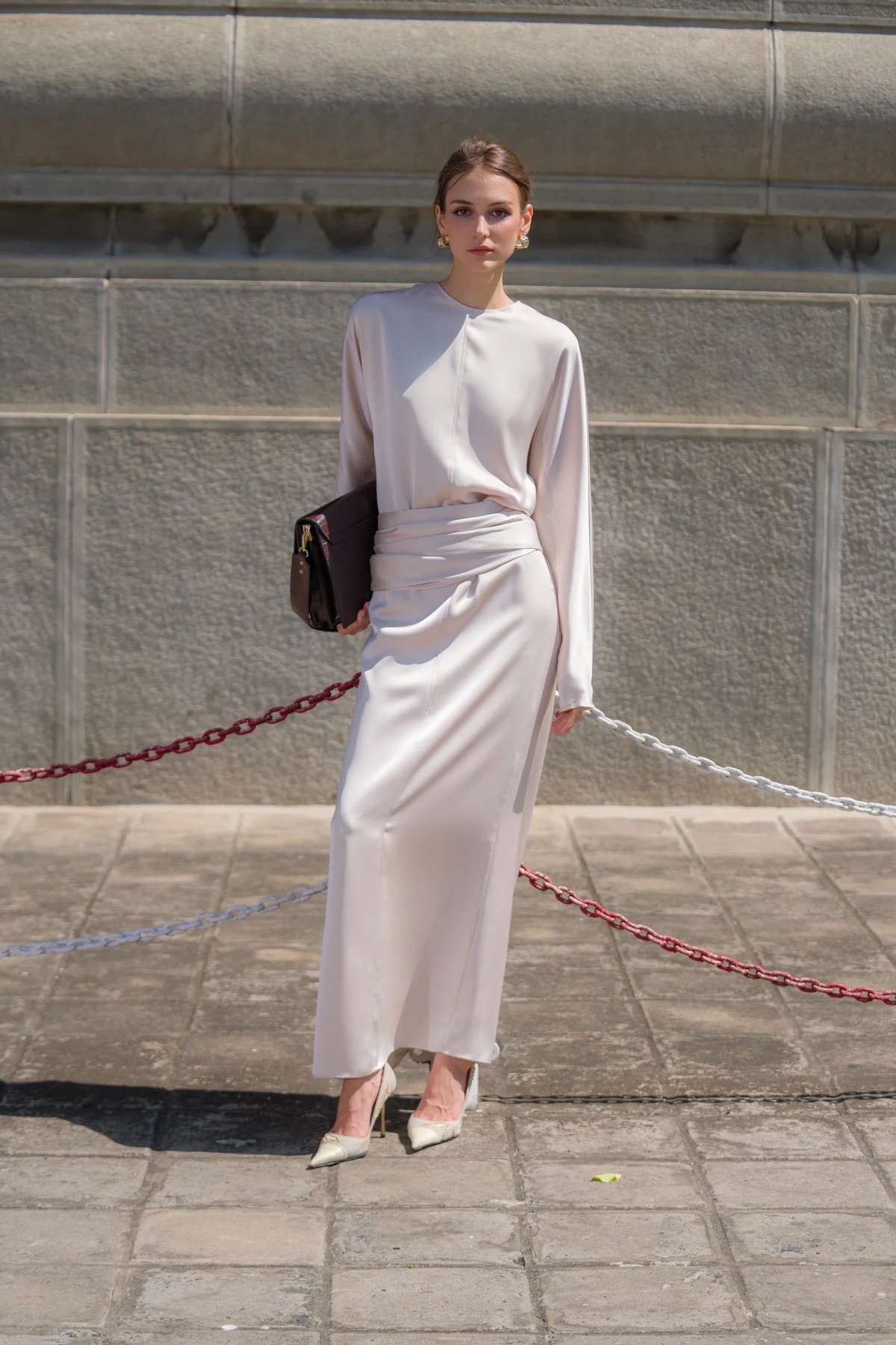 KISSERINE GEMMA Silk Dress