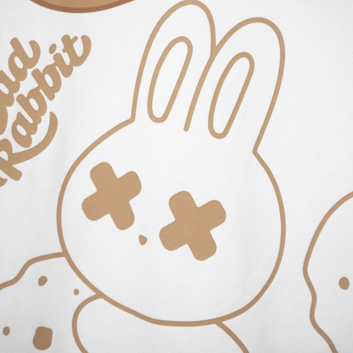 BAD RABBIT Cookie Rabbit 全幅印花棉質 T-Shirt
